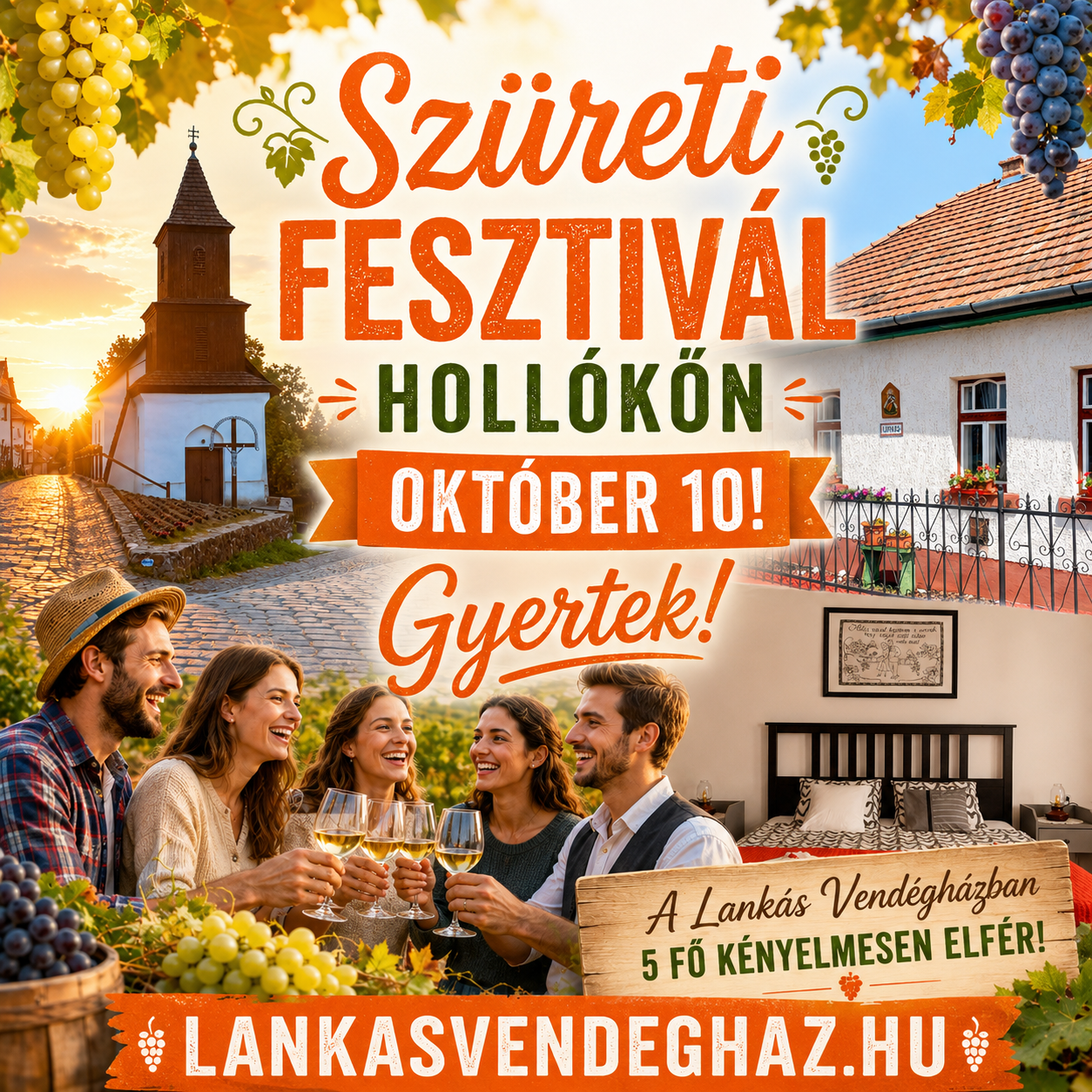 Foglaljátok le most a helyeteket!